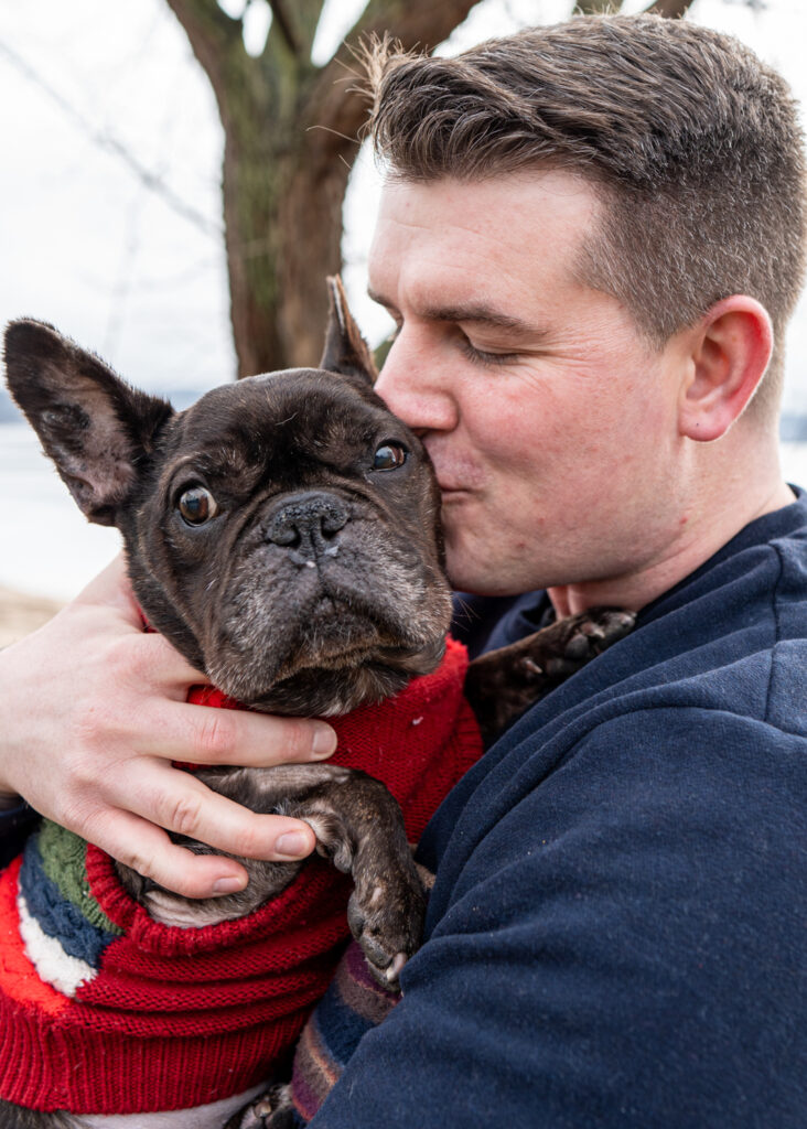 Sentimental Dog Portrait - upstate NY Dog Photographer Mike Hosier