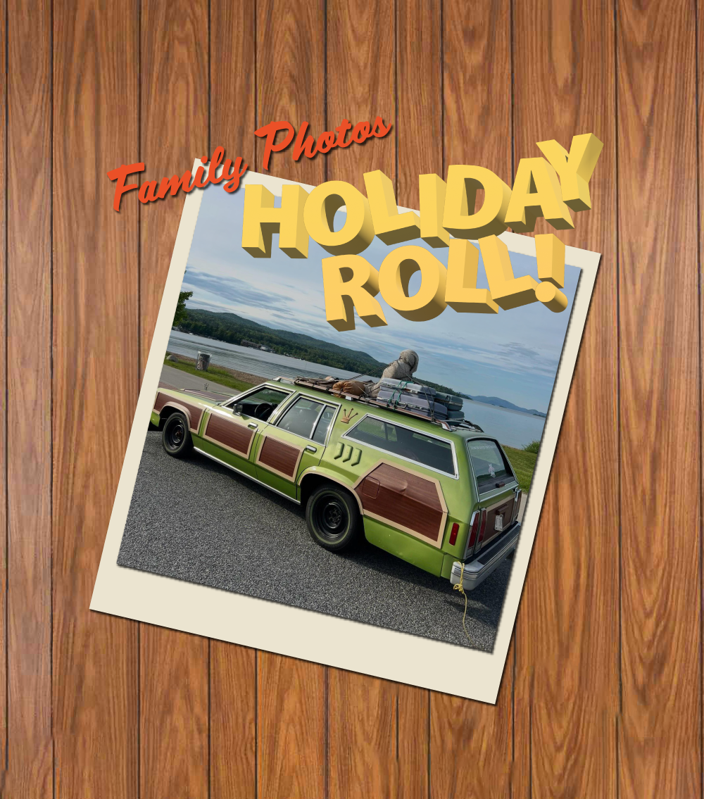 national lampoons vacation inspired dog photoshoot